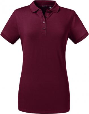 Dmsk elastick piqu polo Russell | 567F